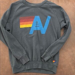 Aviator Nation Navy Blue Logo Sweater
